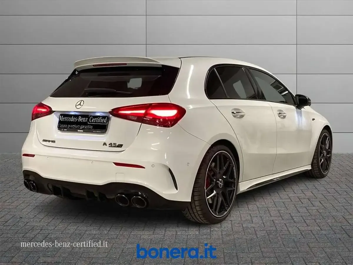 Usata Mercedes A45 AMG AMG Line Premium Plus 421 CV (309 kW) 2023 Bianco Utilitaria