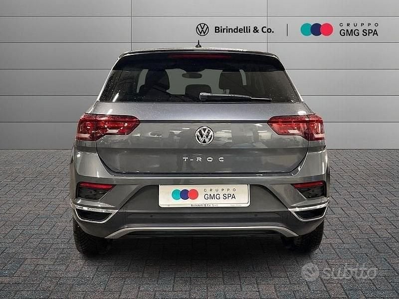 Usata VW T-Roc Advance 150 CV (110 kW) 2019 Grigio SUV