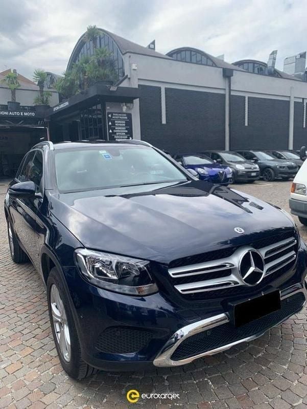 Usata Mercedes GLC350 Executive 211 CV (155 kW) 2018 Blu SUV