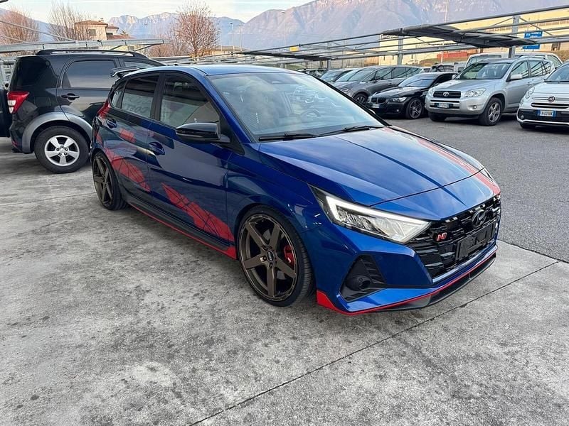 Usata Hyundai i20 N Performance 204 CV (150 kW) 2022 Blu Berlina