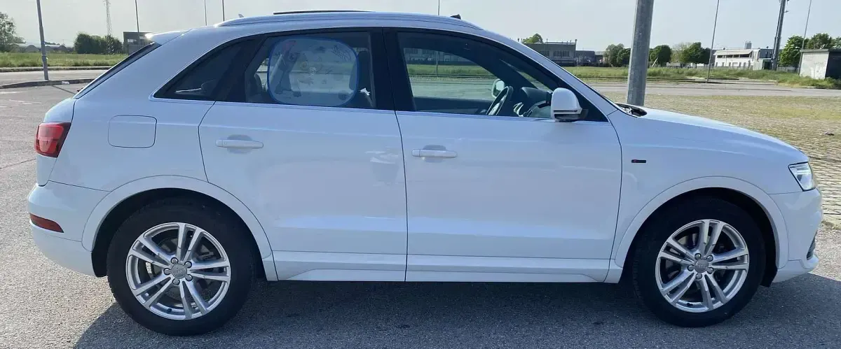 Usata Audi Q3 S-Line 150 CV (110 kW) 2016 Bianco SUV