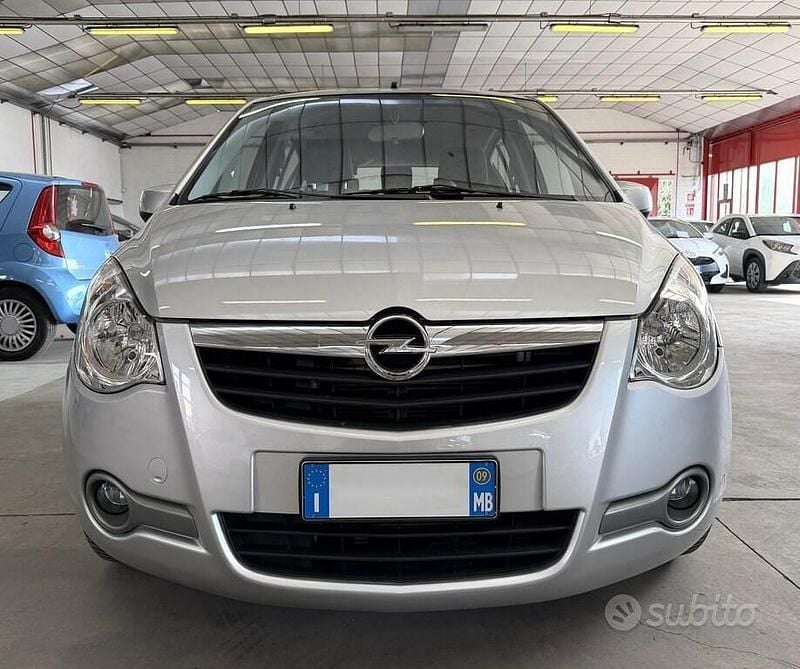 Usata Opel Agila Enjoy 68 CV (50 kW) 2009 Grigio Utilitaria