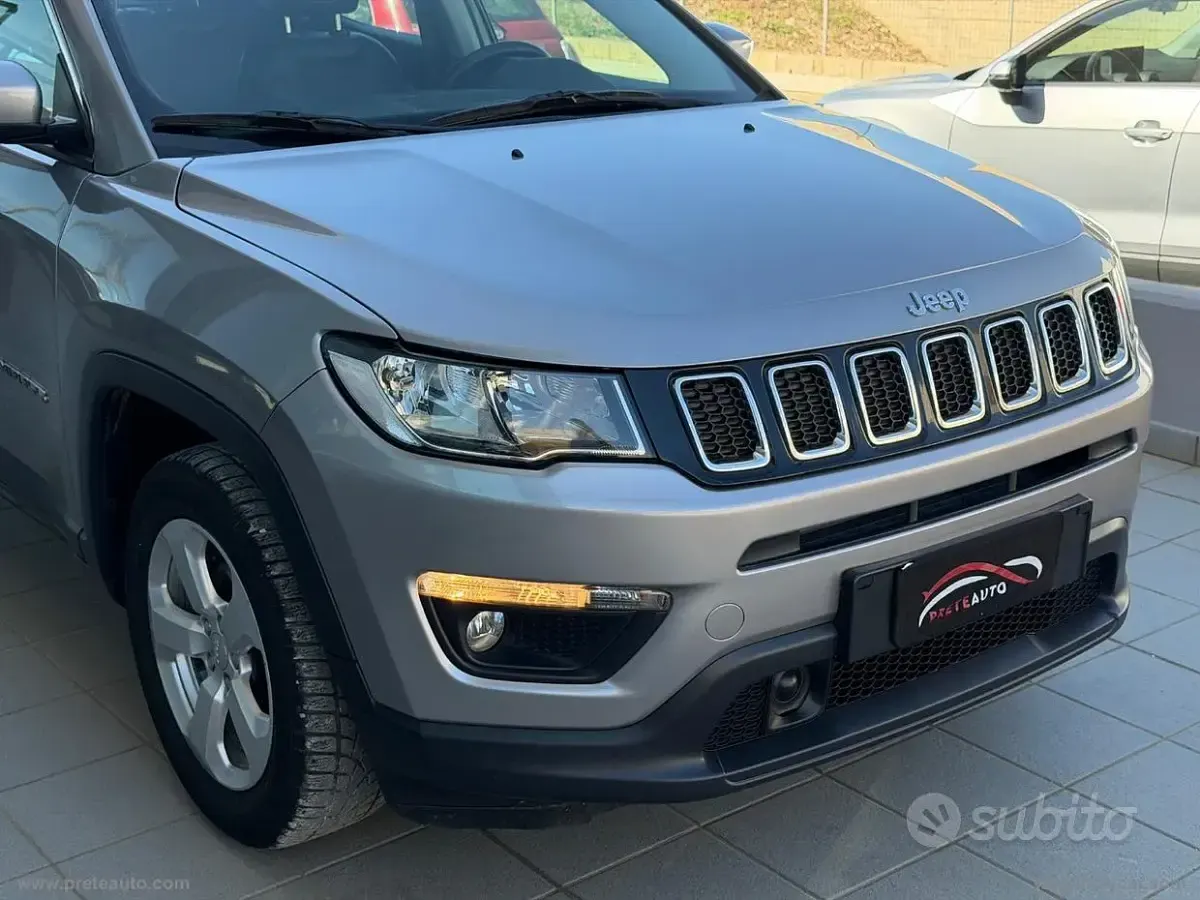 Usata Jeep Compass Longitude 120 CV (88 kW) 2018 Grigio SUV