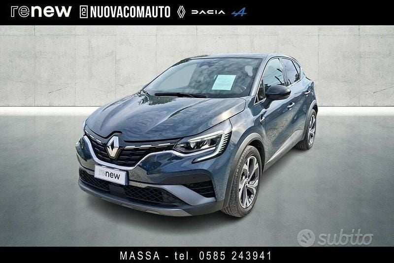 Usata Renault Captur RS Line 145 CV (106 kW) 2022 Blu SUV