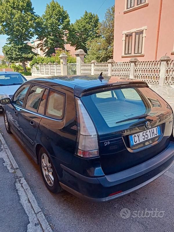Usata Saab 9-3 120 CV (88 kW) 2005 Nero Berlina
