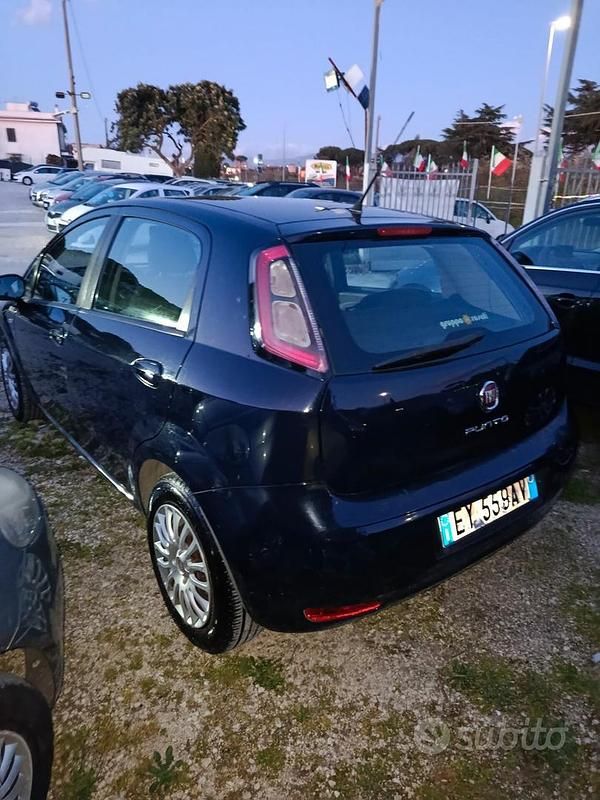 Usata Fiat Punto Young 69 CV (50 kW) 2015 Blu Utilitaria