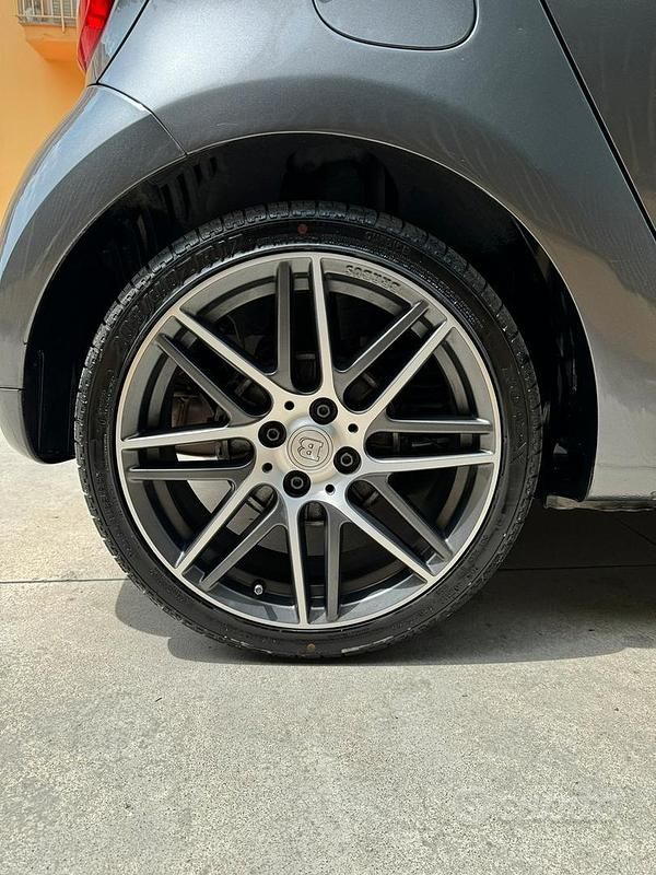 Usata Smart ForFour Brabus Xclusive 109 CV (80 kW) 2018 Grigio Utilitaria