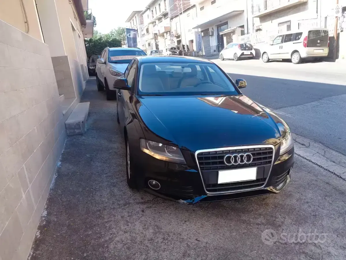 Usata Audi A4 Advanced Plus 143 CV (105 kW) 2009 Nero Berlina