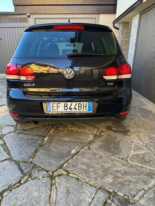 Usata VW Golf VI Highline 105 CV (77 kW) 2010 Nero Utilitaria
