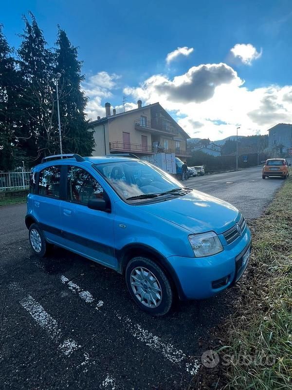 Usata Fiat Panda 4x4 60 CV (44 kW) 2004 Blu Utilitaria