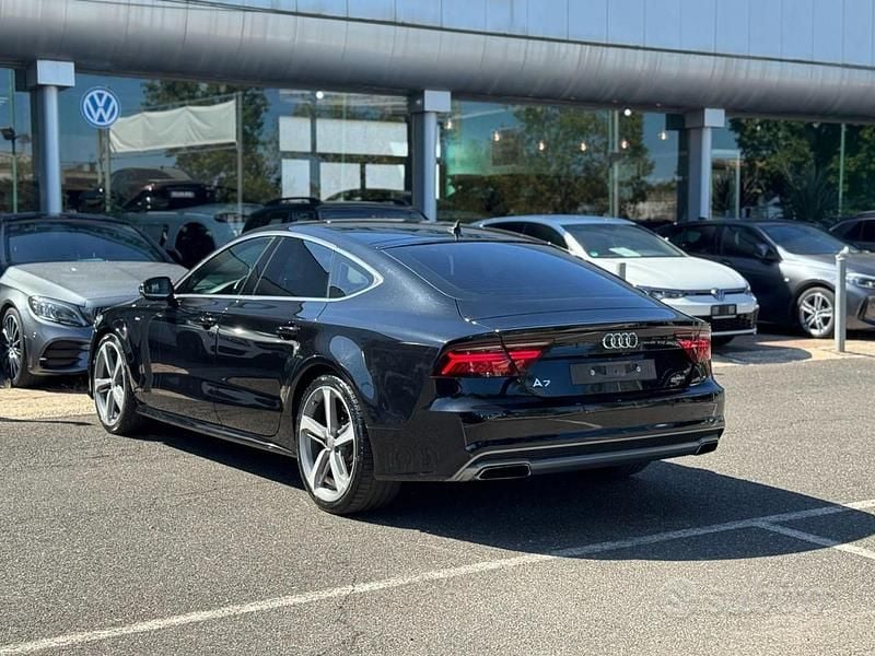 Usata Audi A7 Ambiente 272 CV (200 kW) 2015 Nero Berlina