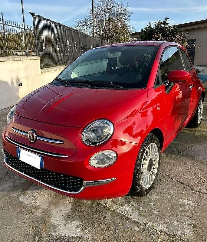 Usata Fiat 500 Lounge 69 CV (50 kW) 2018 Rosso Utilitaria