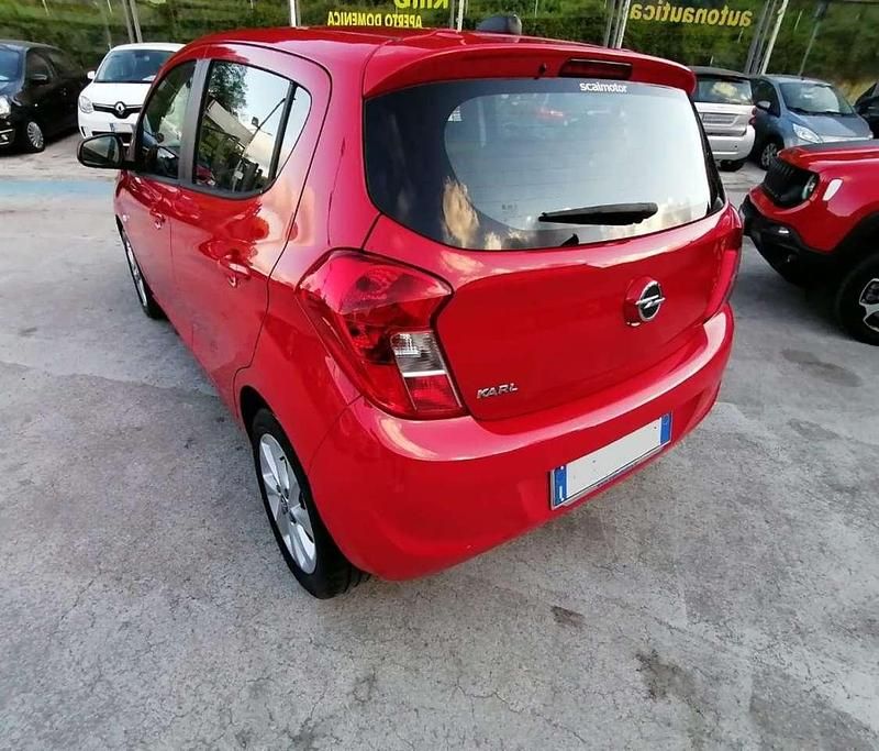 Usata Opel Karl Innovation 75 CV (55 kW) 2017 Rosso Utilitaria