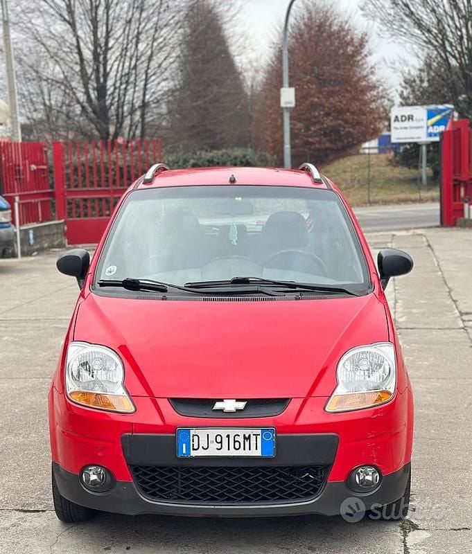 Usata Chevrolet Matiz 46 CV (33 kW) 2007 Rosso Utilitaria