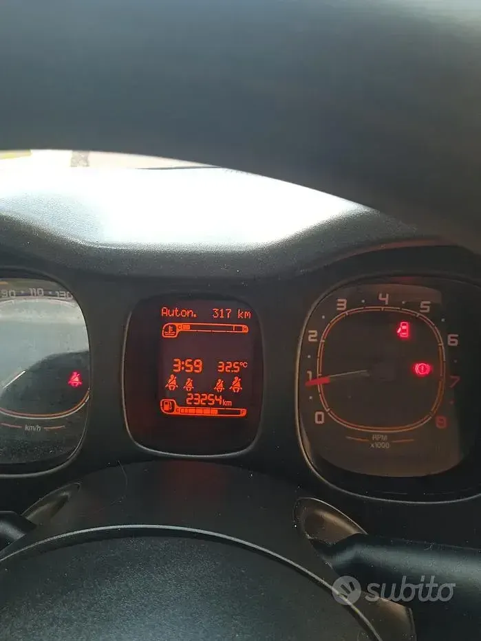Usata Fiat Panda 69 CV (50 kW) 2018 Bianco Utilitaria