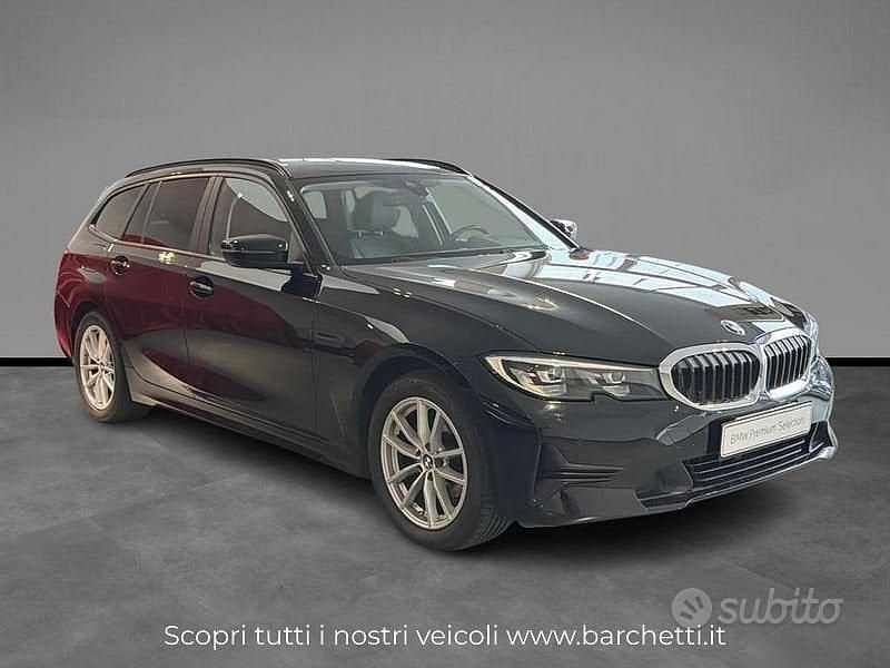 Usata BMW 318 Advantage 156 CV (114 kW) 2021 Nero Station wagon
