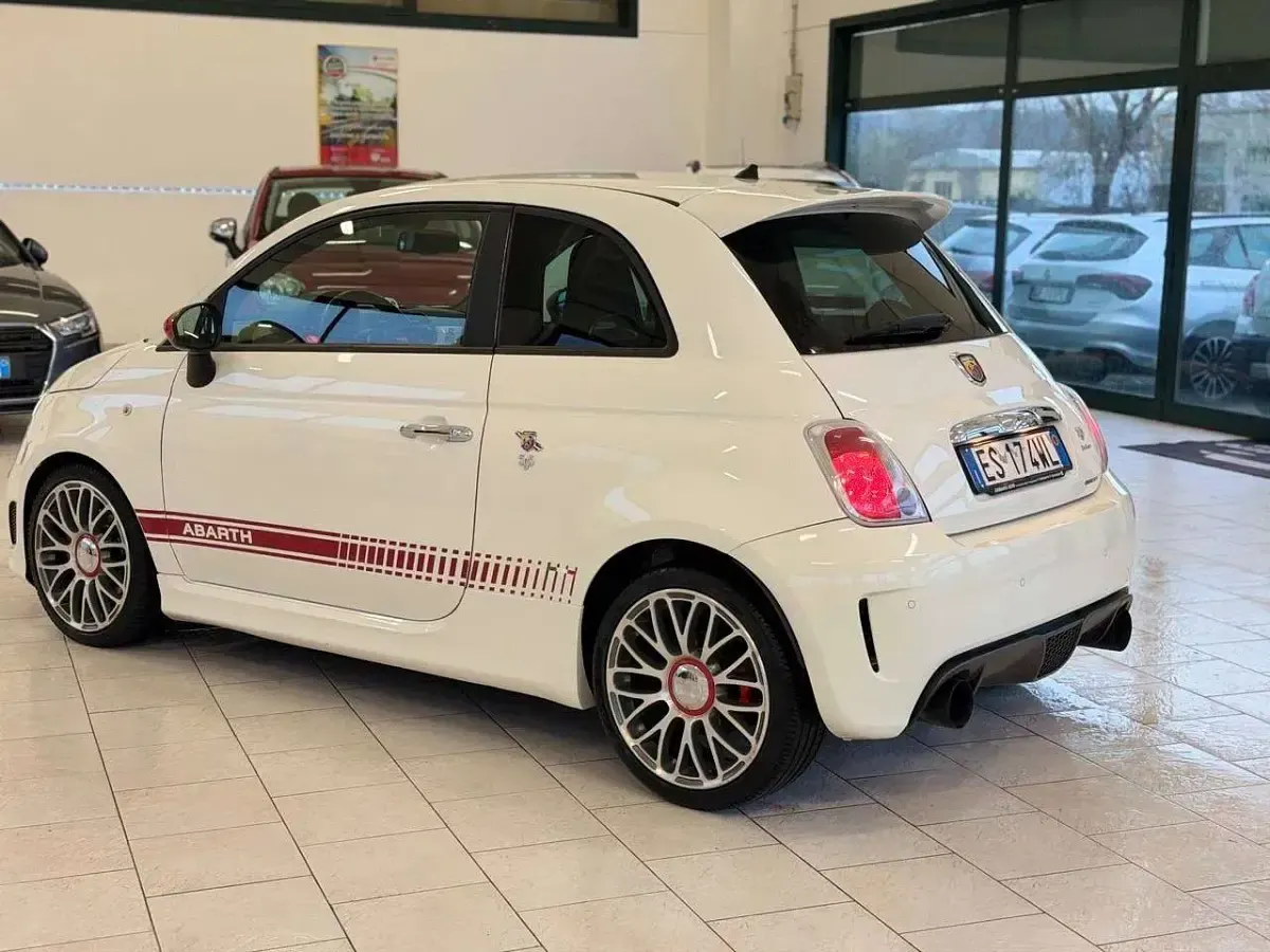 Usata Abarth 595 Turismo 159 CV (116 kW) 2013 Bianco Utilitaria