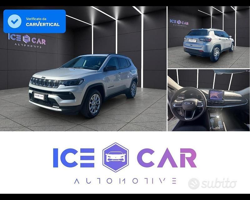 Argento Usata 2022 Jeep Compass Limited SUV | 18.980 € (Super prezzo) - Immagine 1/4