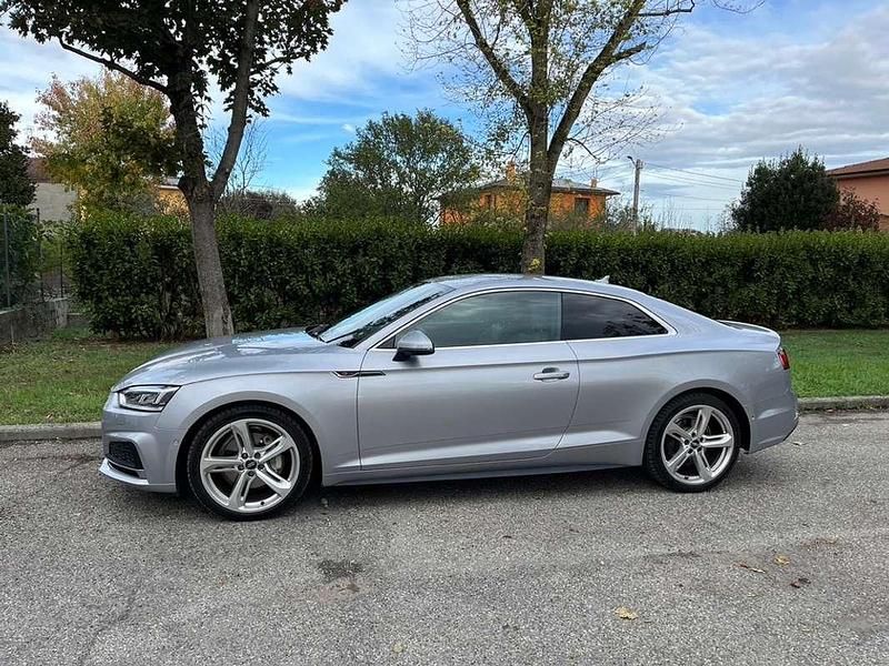 Usata Audi A5 Business 218 CV (160 kW) 2017 Argento Coupé
