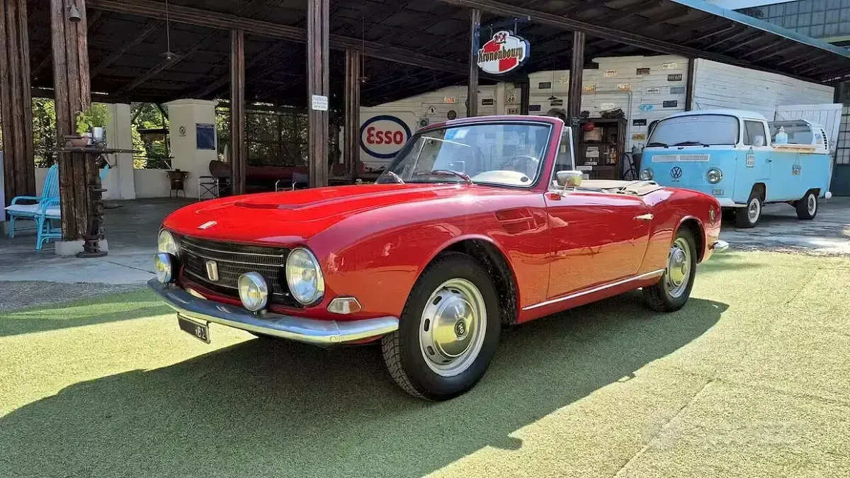 Usata Fiat 1200 S 58 CV (42 kW) 1960 Cabrio