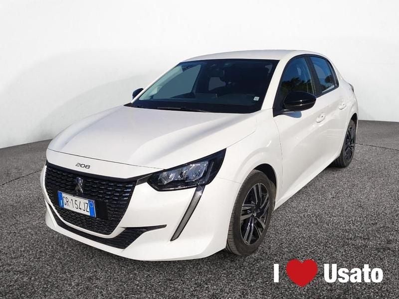 Usata Peugeot 208 Active 75 CV (55 kW) 2023 Bianco Utilitaria