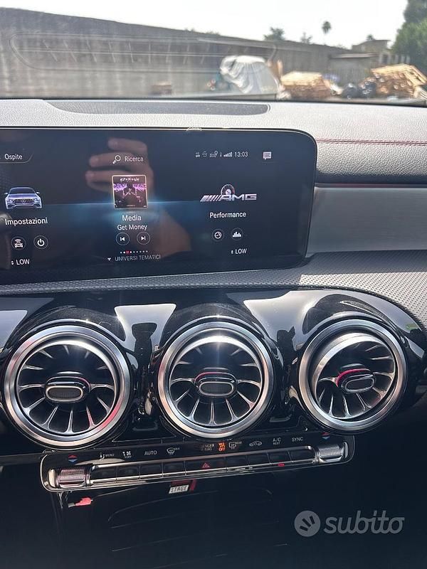 Usata Mercedes CLA200 AMG line 150 CV (110 kW) 2022 Nero Coupé