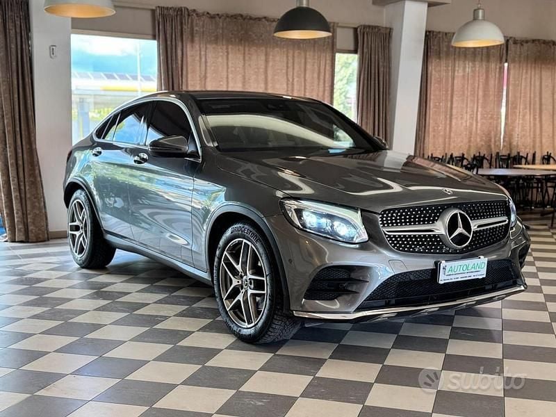 Usata Mercedes GLC220 Premium 170 CV (125 kW) 2017 Grigio Coupé