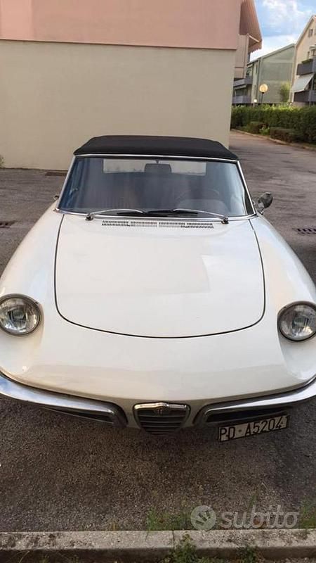 Usata Alfa Romeo Spider 1960 Bianco Cabrio