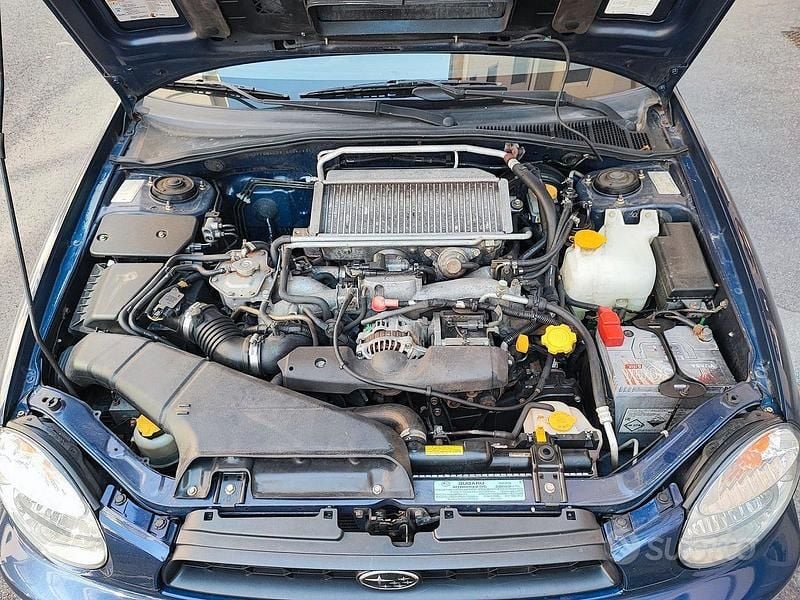 Usata Subaru Impreza Sport 218 CV (160 kW) 2001 Blu Station wagon