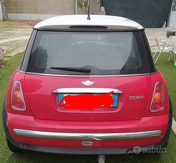 Usata Mini Cooper Coupé 116 CV (85 kW) 2003 Rosso Coupé