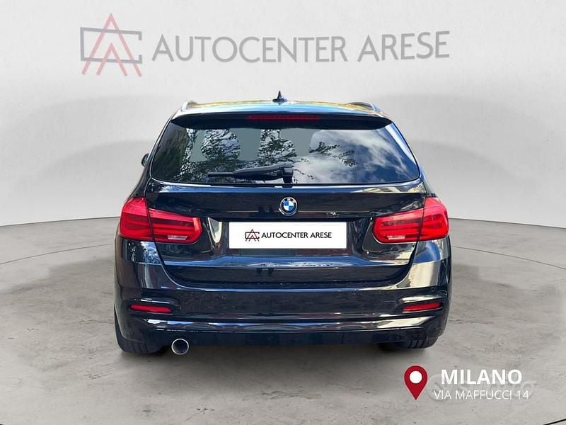 Usata BMW 316 Advantage 122 CV (89 kW) 2019 Nero metallizzato Station wagon