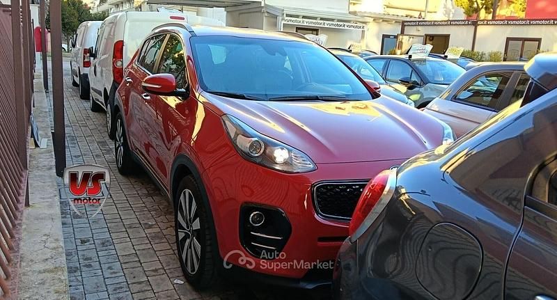 Usata Kia Sportage GT-Line 116 CV (85 kW) 2018 Rosso SUV