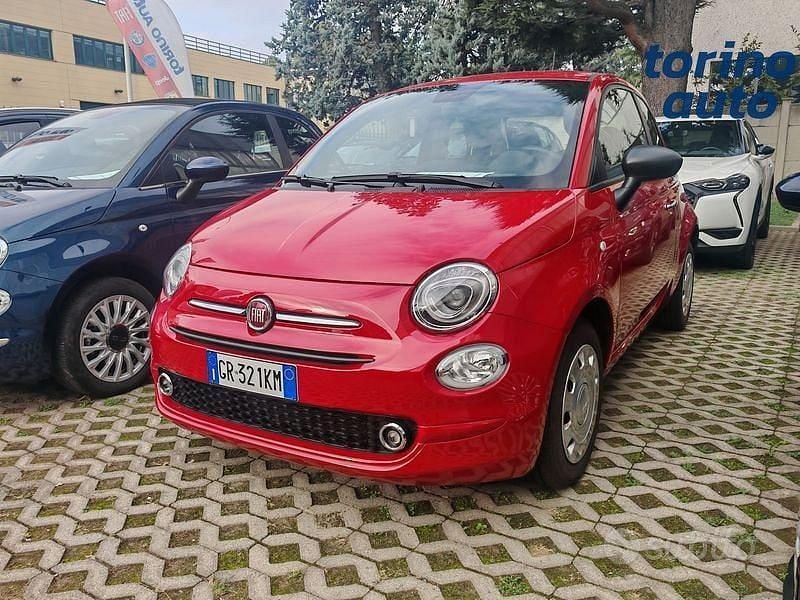 Usata Fiat 500 69 CV (50 kW) 2023 Rosso Berlina