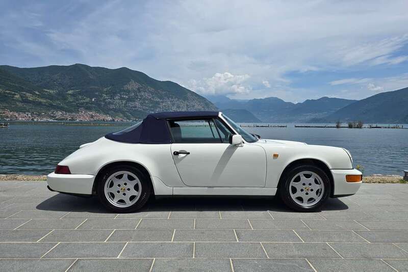 Usata Porsche 911 Carrera Cabriolet 250 CV (183 kW) 1991 Bianco Cabrio