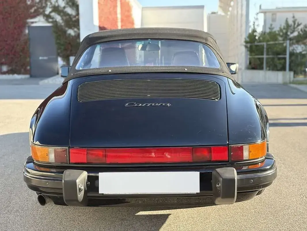 Usata Porsche 911 231 CV (169 kW) 1988 Nero Cabrio