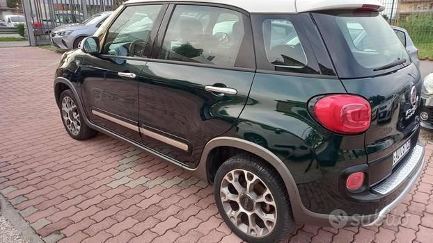 Usata Fiat 500L Trekking 95 CV (69 kW) 2017 Verde Monovolume