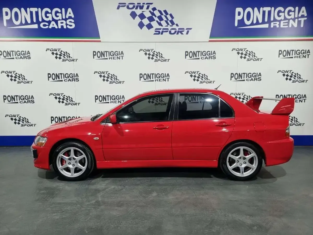 Usata Mitsubishi Lancer 265 CV (194 kW) 2005 Rosso Station wagon