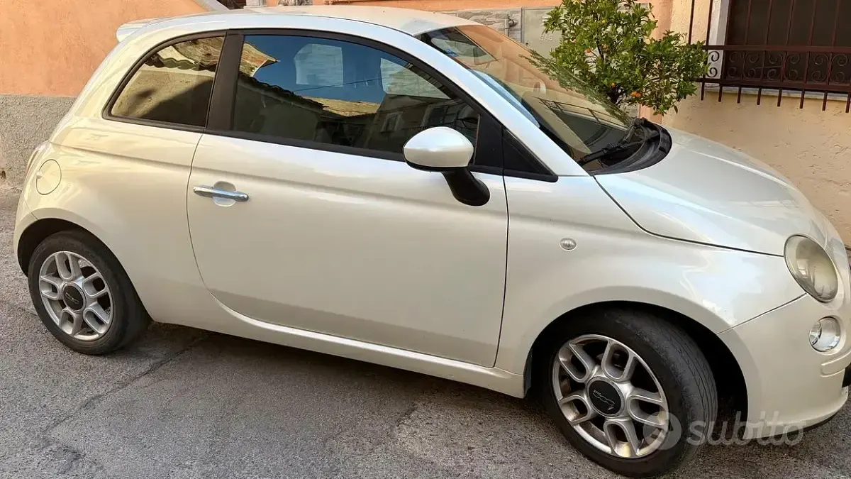 Usata Fiat 500 2008 Bianco