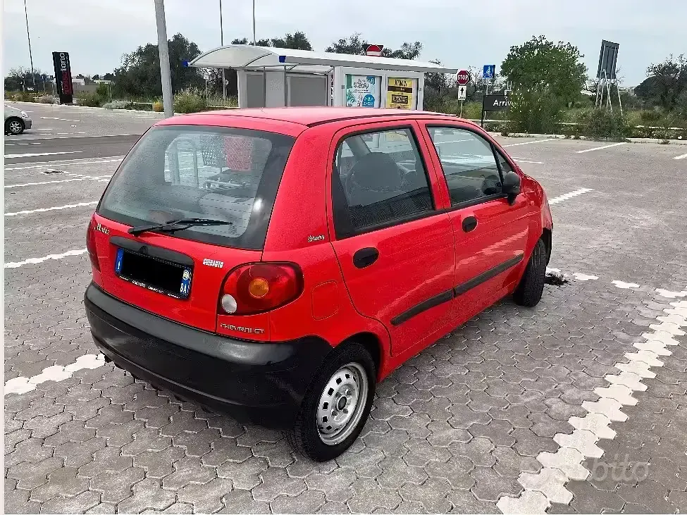 Usata Chevrolet Matiz 51 CV (37 kW) 2005 Rosso Utilitaria