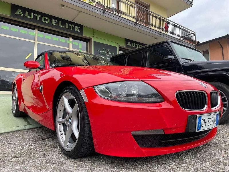 Rosso Usata 2007 BMW Z4 Sport Line Cabrio | 14.999 € (Cara) - Immagine 1/4