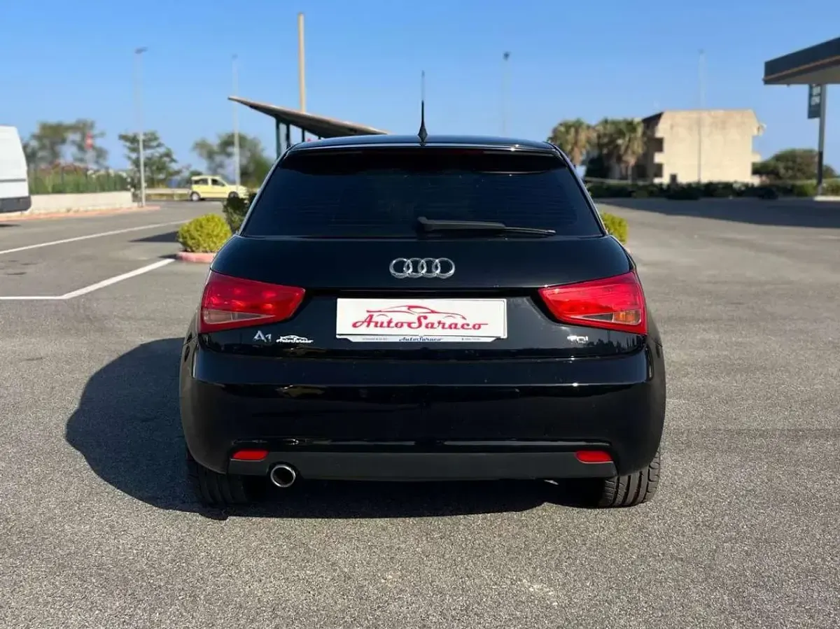 Usata Audi A1 Ambition 105 CV (77 kW) 2011 Nero Utilitaria