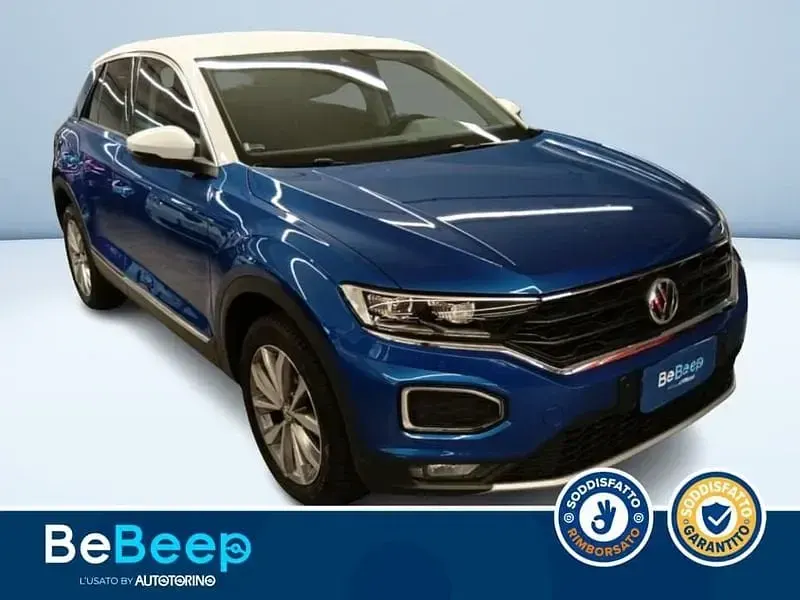 Usata VW T-Roc Style 116 CV (85 kW) 2018 Blu SUV