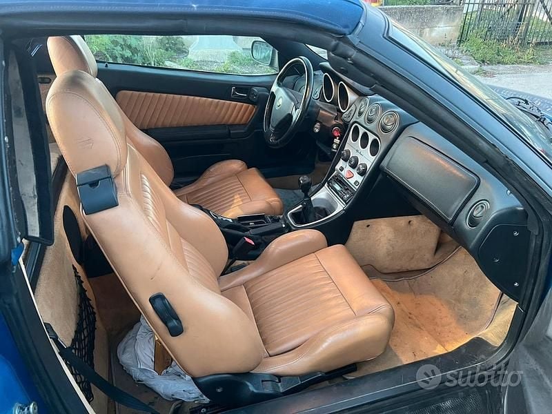 Usata Alfa Romeo Spider 201 CV (147 kW) 1998 Blu Cabrio