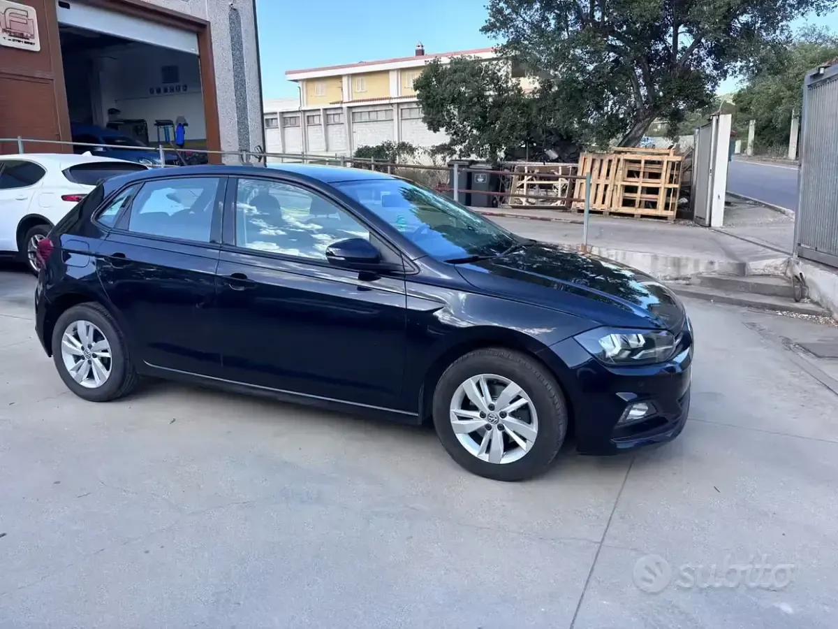 Usata VW Polo Highline 95 CV (69 kW) 2019 Nero Utilitaria