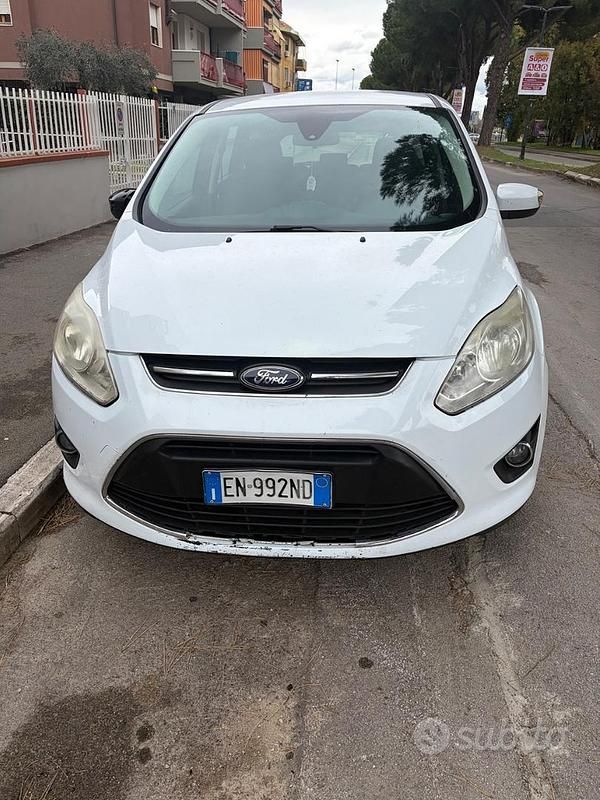 Usata Ford C-MAX 100 CV (73 kW) 2012 Bianco Monovolume