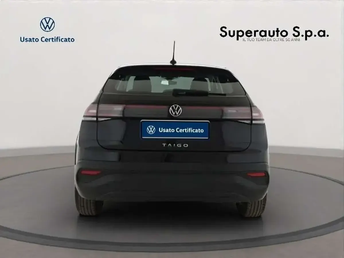 Usata VW Taigo Life 110 CV (80 kW) 2024 Nero SUV