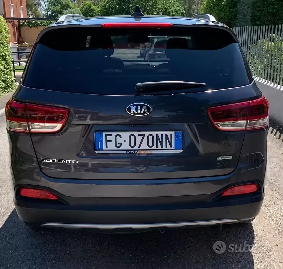 Usata Kia Sorento 200 CV (147 kW) 2016 Bluazzurro SUV