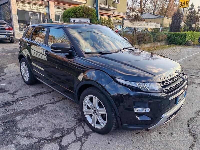 Usata Land Rover Range Rover evoque Dynamic 190 CV (139 kW) 2013 Nero Station wagon