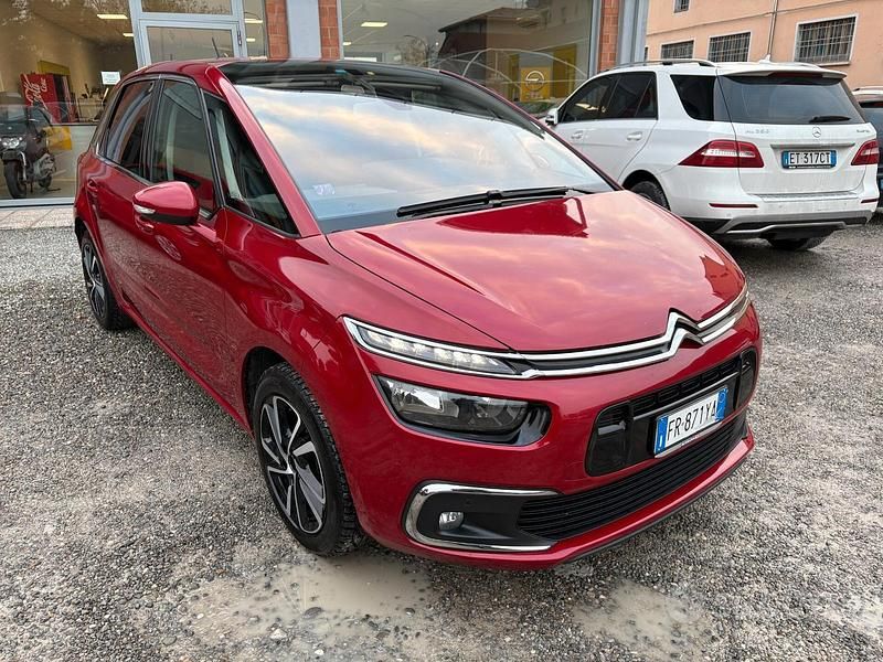 Usata Citroën C4 SpaceTourer 131 CV (96 kW) 2018 Rosso Monovolume