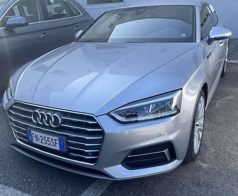 Usata Audi A5 Sportback Business 190 CV (139 kW) 2018 Grigio Utilitaria